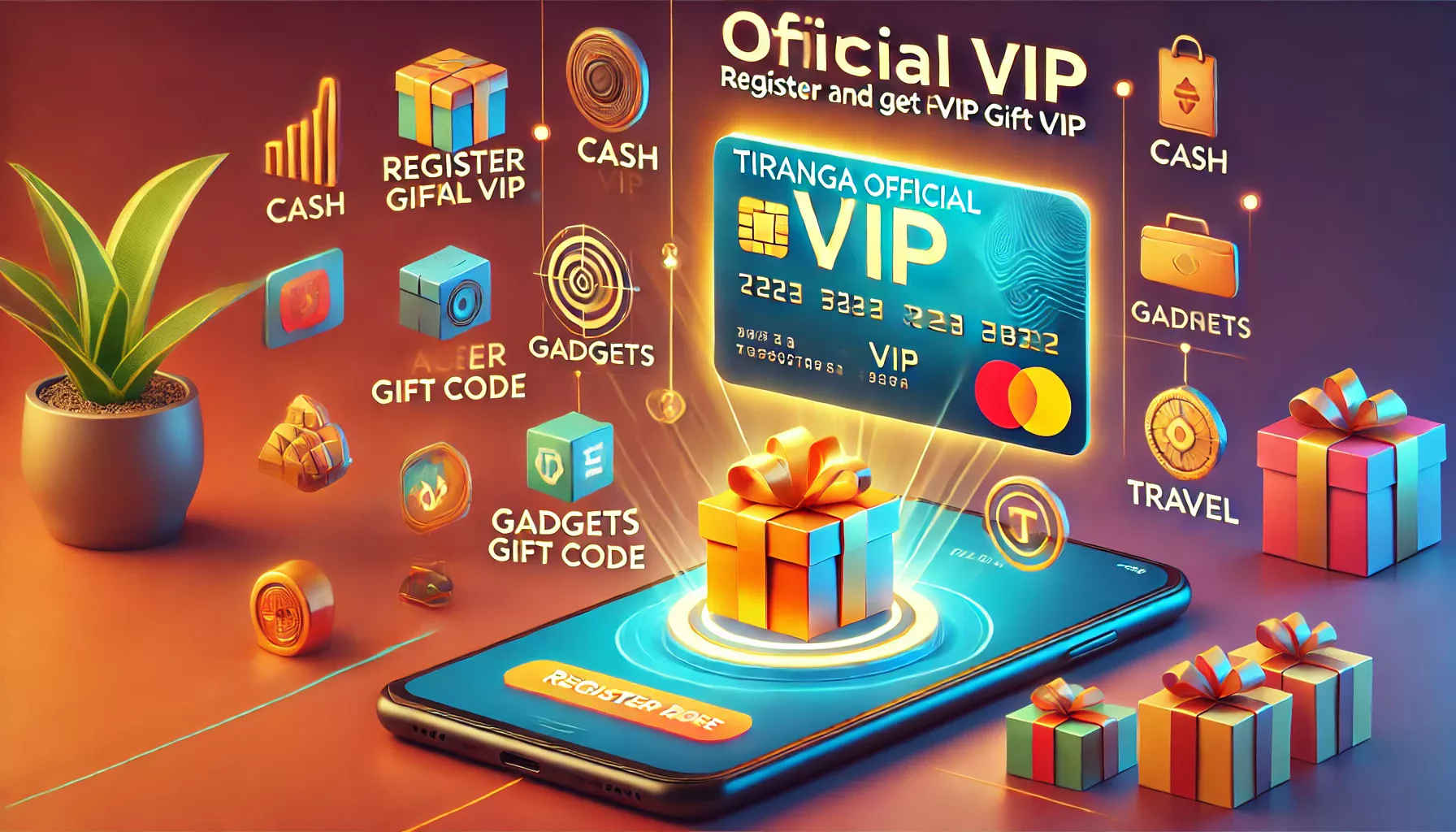 Tiranga Official VIP: Register and Get Free VIP Gift Code